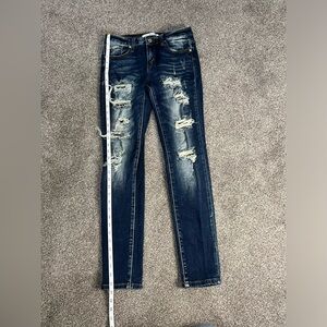 Kancan Distressed Skinny Jeans